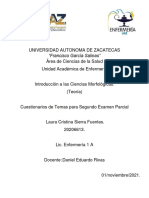 Cuestionarios Temas para Segundo Examen Parcial