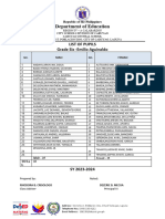 List of Pupils Aguinaldo - 2023 2024