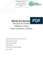 Informe Laboratorio Quimica Organica