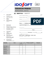 Form Biodata Pelamar