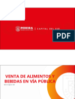 Ventas de Alimentos en Espacio Publico 2022