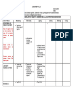 Assessment Plan 8 q1