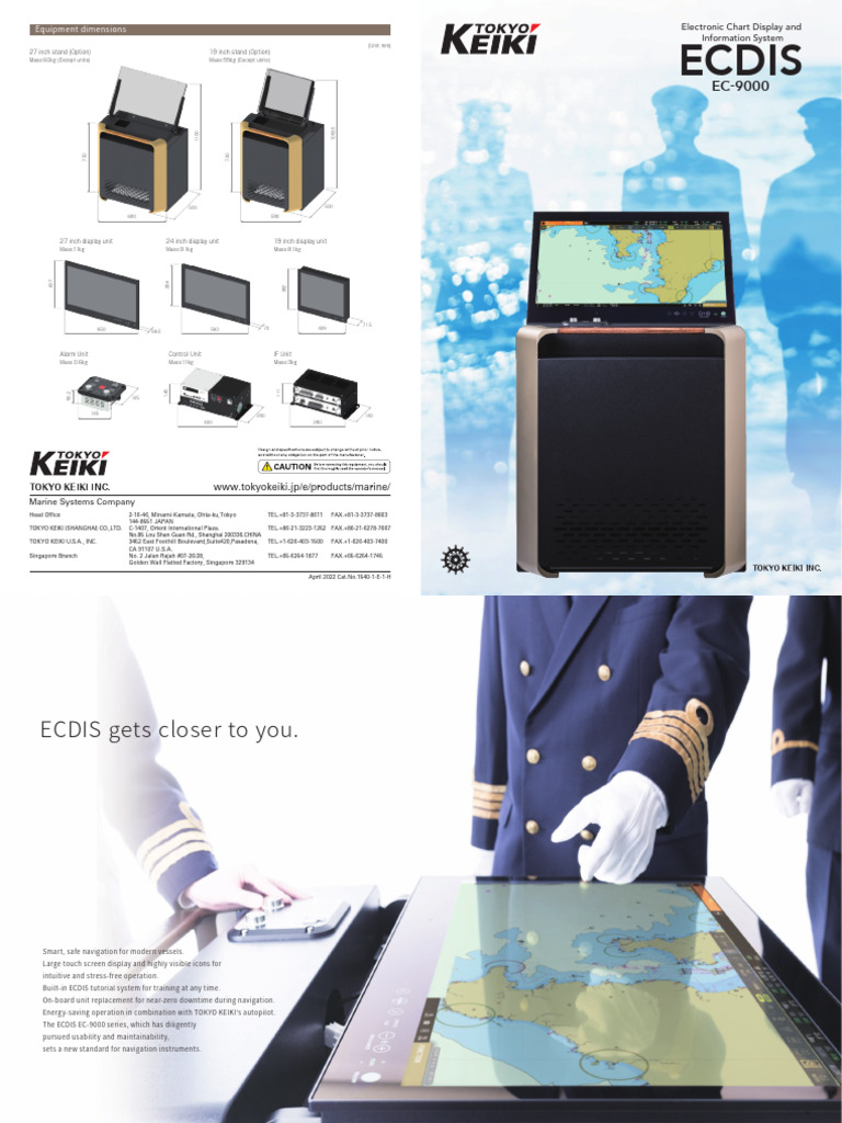 Ecdis: WWW - Tokyokeiki.jp/e/products/marine | PDF | Icon (Computing ...