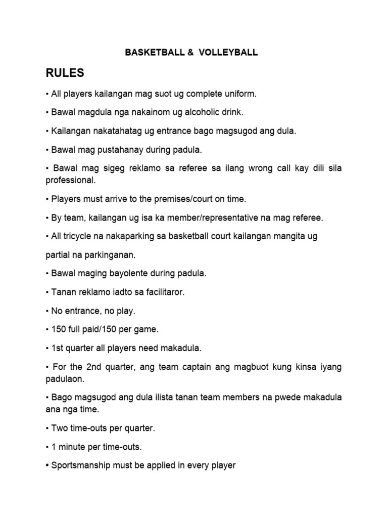 Rules Mechanics Pdf