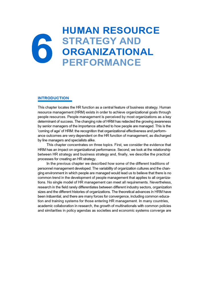Essentials+ (chapter+6-+Human+Resource+Strategy ) | PDF | Strategic ...