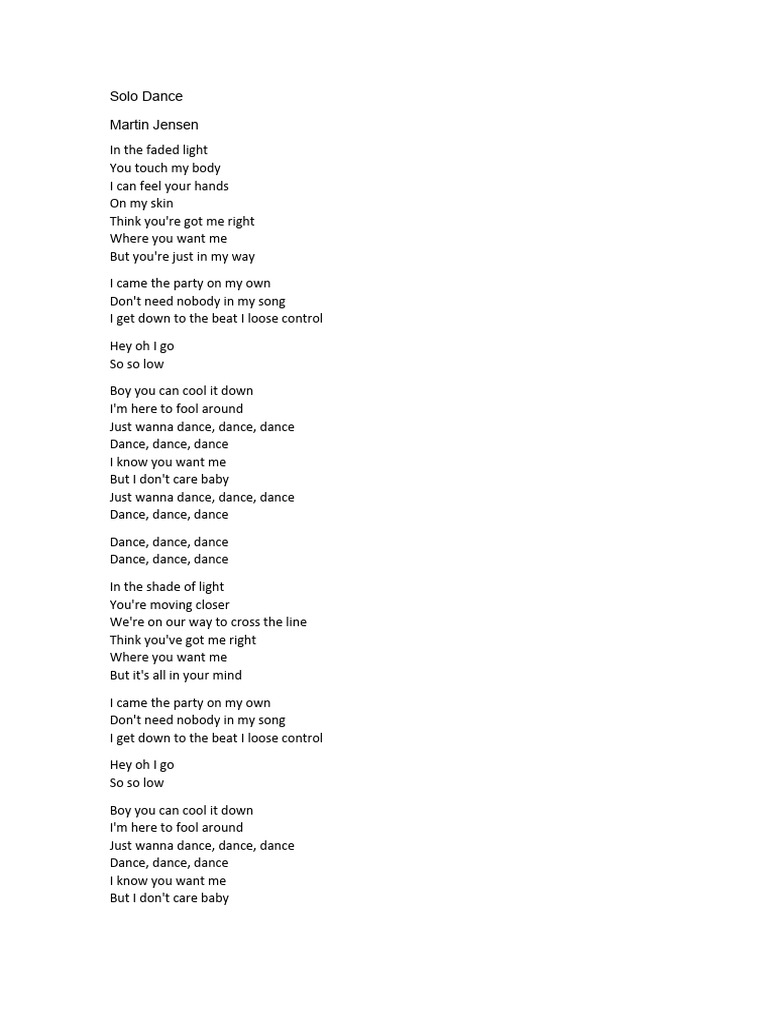 solo-dance-martin-jensen-pdf