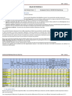 Bilan Du Module 2