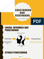 Filsafat Bahasa III (Pengetahuan Dan Kebenaran)