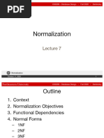 Lecture 07 Normalization