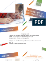 Activités de La Journée Scolaire 7