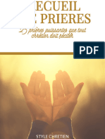 25 Recueils de Prières