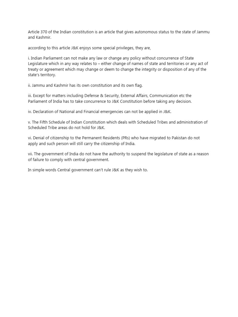 article-370-of-the-indian-constitution-is-an-article-that-gives
