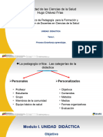 Tema 1 Unidad Didactica Proceso Enseñanza Aprendizaje