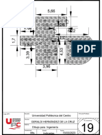 Universidad Politécnica Del Centro Geraldi Hernández de La Cruz Dibujo para Ingeniería Mts. Indicadas. 15/03/2023