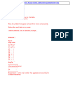 Sample Problems