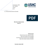 Mercado de Criptomonedas - Grupo No. 2 - Final