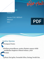 Pertemuan 7. Analisa Sperma