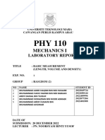 Basic Measeurument Report