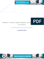 Evidencia - 3 - Informe - Aplicar - Lenguajes - de - Programacion - y - Planos - de - Contactos - RANNDY