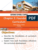 Chapter 1 Foundation of Curriculum