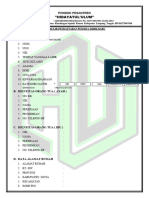 Formulir Pondok Pesantren