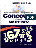 Concours Math Info 2022