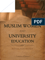 Muslim Women & University Education