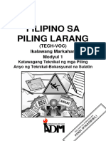 Q2-Fil12 - Filipino-Tech-Voc-Mod1 - Wk1-1 Nak