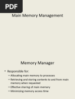 SET 6 Memory Management