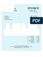 Simple Invoice