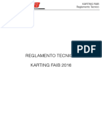 Reglamento Tecnico Karting 2016