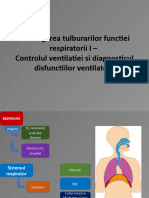 LP 6 - Investigarea Tulburarilor Functiei Respiratorii I - Controlul Ventilatiei Si Diagnosticul Disfunctiilor Ventilatorii