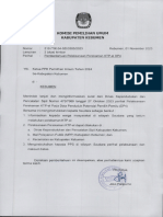 Surat Pemberitahuan Pelaksanaan Perekaman KTP-EL-001