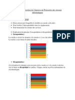 Proposition Correction de L'épreuve de Protocoles Des Réseaux Informatiques