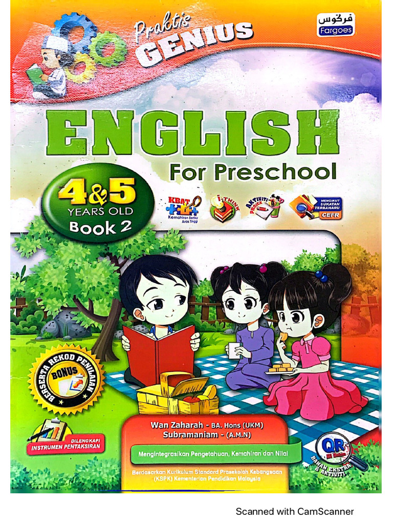 English For Preschoolers 4 - 5 Years Old (Book 2) - Fargoes | PDF