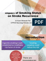 Impact of Smoking Status On Stroke Recurrence Ver
