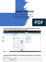 Database Hutang - Kel 2