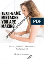 The Biggest Text-Game Mistakes You Are Making