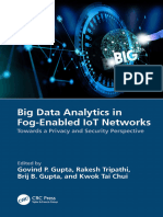 Big Data Analytics in Fog-Enabled IoT Networks - Towards A Privacy and Security Perspective