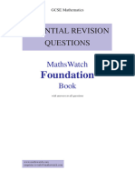 Essential Questions Foundation - All Answers