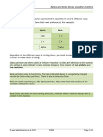 Decay Equations Practice Teachit 32599