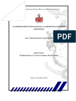 O Comportamento Ético Policial e A Importância Do Poder Disciplinar