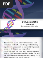 DNA As Genetic Material