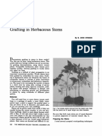 Grafting in Herbaceous Stems: by B. John Syrocki