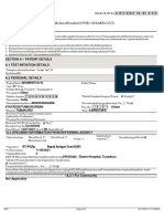 Icmr Specimen Referral Form For Covid-19 (Sars-Cov2) : (These Fields To Be Filled For All Patients Including Foreigners)