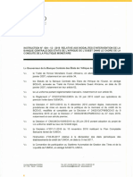 Instruction N°004-12-2019 Relative Aux Modalités D'intervention de La BCEAO Dans Le Cadre de La Conduite de La Politique Monétaire