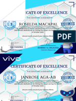 Vivo Top Seller Cert