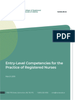 CARNA Entry To Practice Competencies