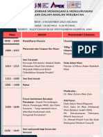 Tentatif Medicolegal 2023