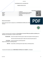 Documento de Identificación: Nombres Correo: Teléfono: Celular